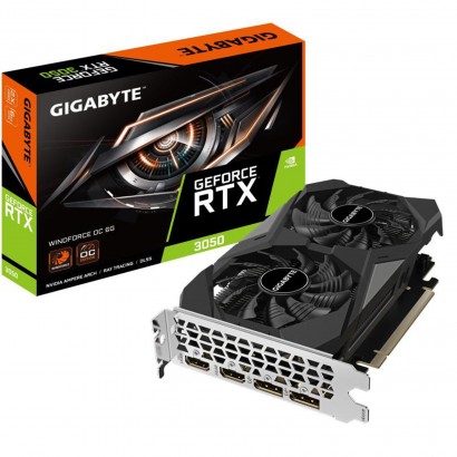 GV-N3050WF2OC-6GD Scheda Video Gigabyte Nvidia GeForce RTX 3050 6GB GDDR6 Windforce OC