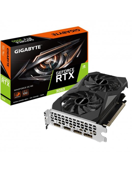 GV-N3050WF2OC-6GD Scheda Video Gigabyte Nvidia GeForce RTX 3050 6GB GDDR6 Windforce OC