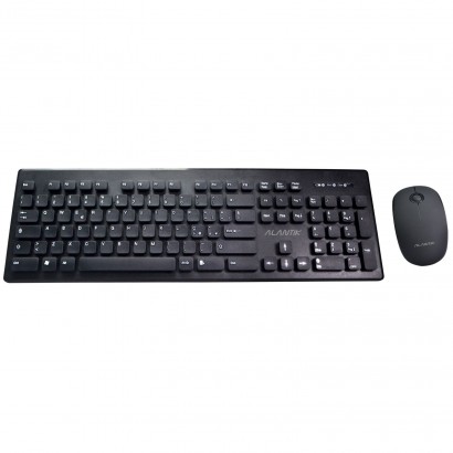 KBMOW2 Kit Tastiera Mouse Wireless Alantik KBMOW2 Nero