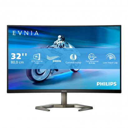 32M1C5200W/00 Monitor 31,5" Philips Momentum 32M1C5200W/00 LED Full HD Curvo HDMI VGA 240 Hz