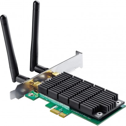 ARCHERT4E Scheda Di Rete Wireless TP-Link Archer T4E 867Mbps 2.4GHz & 5GHz PCI-Express x1 + Staffa Low Profile