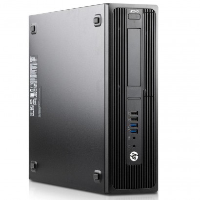 Z240-SFF-I7-P1000 HP Workstation Z240 SFF PC Computer Intel i7-6700 Ram 32GB SSD 1TB NVMe Nvidia Quadro P1000 4GB (Ricondizio...