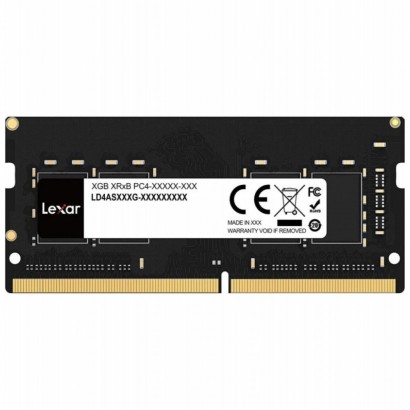LD4AS008G-B3200GSS Lexar Memoria RAM DDR4 8GB SODIMM 3200 Mhz LD4AS008G-B3200GSS