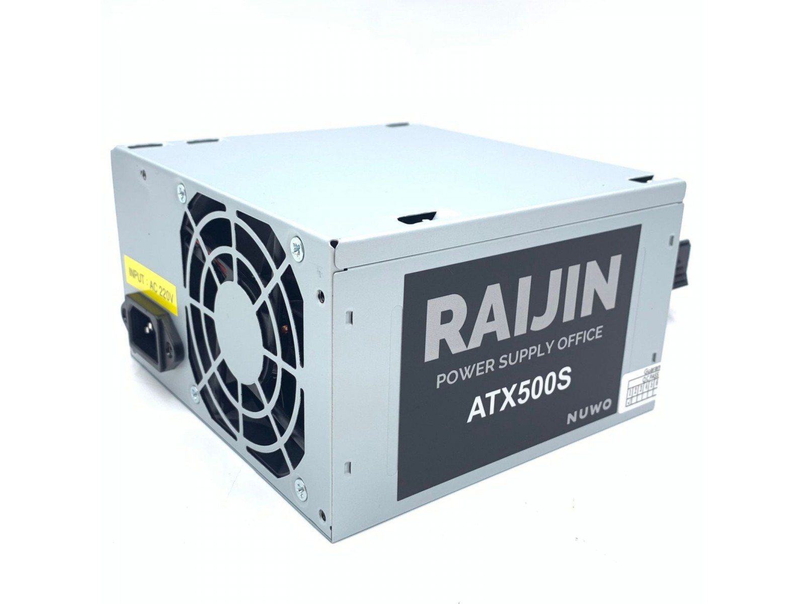 500W-RAIJIN NUWO Raijin Alimentatore ATX 500W Bulk (no confezione)