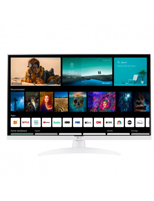 27TQ615S-WZ LG 27TQ615S-WZ Smart TV 27" Led Full HD 16:9 DVB-T2 WEB OS 22 - Bianco