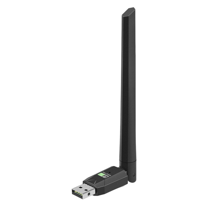 Nuwo NWWFUSB433BT Adattatore USB WiFi 600Mbps Dual Band + Bluetooth 5.0 Antenna 5dbi Nuwo NWWFUSB433BT Adattatore USB WiFi 600Mbps Dual Band + Bluetooth 5.0 Antenna 5dbi