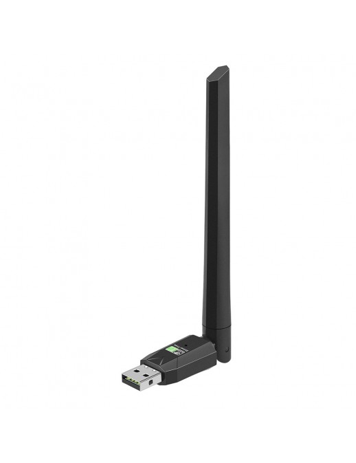 NWWFUSB900BT Nuwo NWWFUSB900BT Adattatore USB WiFi 900Mbps Dual Band + Bluetooth 5.3 Antenna 5dbi
