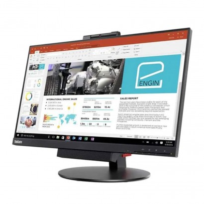 KIT-LENOVO-AIO Lenovo All-In-One ThinkCentre TIO 22" Gen3 + Computer Lenovo Tiny M920Q Intel i5-8400T Ram 8Gb SSD 240Gb Webca...