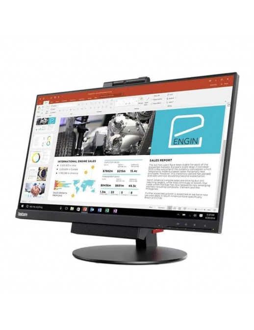 KIT-LENOVO-AIO Lenovo All-In-One ThinkCentre TIO 22" Gen3 + Computer Lenovo Tiny M920Q Intel i5-8400T Ram 8Gb SSD 240Gb Webca...