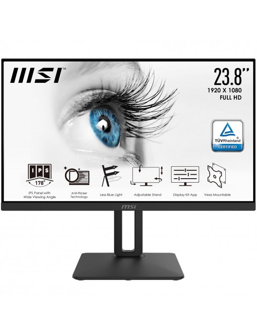 PRO-MP2412 MSI Pro MP2412 Monitor 24" (23.8") 1920 x 1080 Pixel Full HD LCD Nero