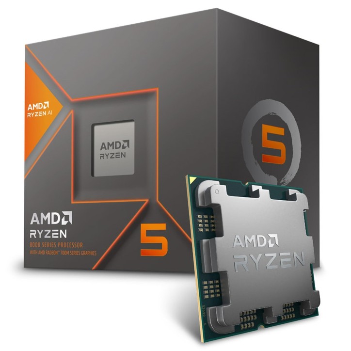 Processore AMD Ryzen 5 8600G 3.80 GHz Box Radeon 760M (AM5)