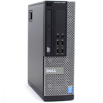 9020-SFF-I7 Dell Optiplex 9020 SFF PC Computer Intel i7-4770 Ram 32GB SSD 512GB DVD-ROM Freedos (Ricondizionato Grado A)