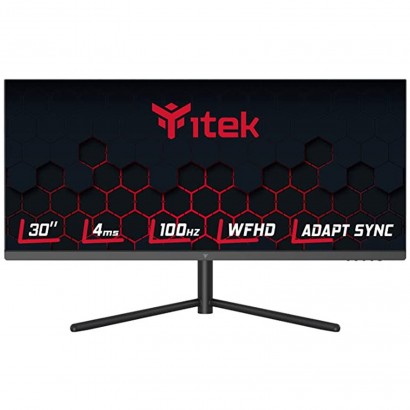ITMF30V104FHD ITEK Monitor GGF 30", WFHD 2560x1080 UltraWide, VA, 100Hz, 21:9, 4ms OD, 2xHDMI, DP, Speaker, HDR Read, Adapt Sync