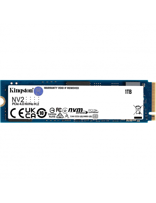 SNV2S/1000G Kingston NV2 SSD 1TB M.2 NVMe PCIe Gen 4.0