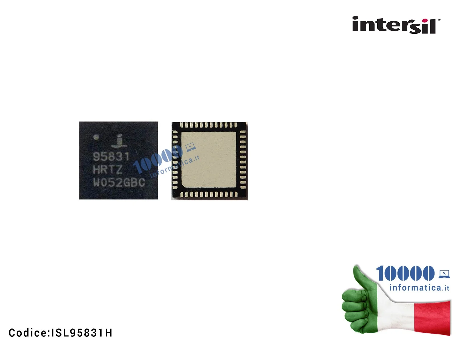 ISL95831H IC Chip INTERSIL ISL95831H ISL95831HR ISL95831HRT 9583I 95831 HRTZ ISL95831HRTZ QFN48