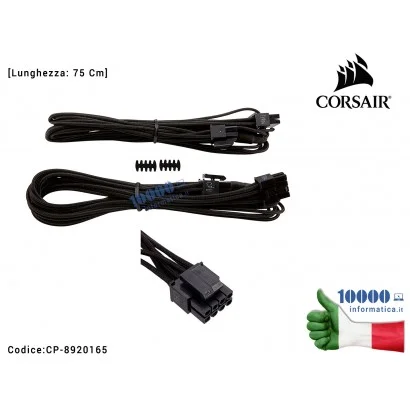 CP-8920165 Cavo Alimentatore CORSAIR Individually Sleeved EPS/ATX PSU Cable Type 4 [75 Cm] (NERO)